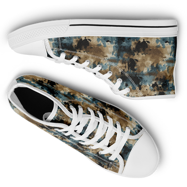 Chokefish™ Urban Peak Retro High Tops-Acid-Wash-012